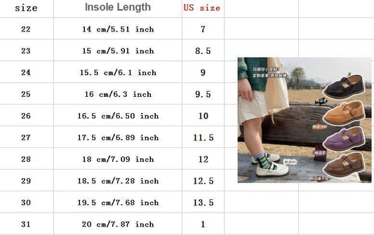 PRE-ORDER Kid’s T-Strap Shoes-(10/3)