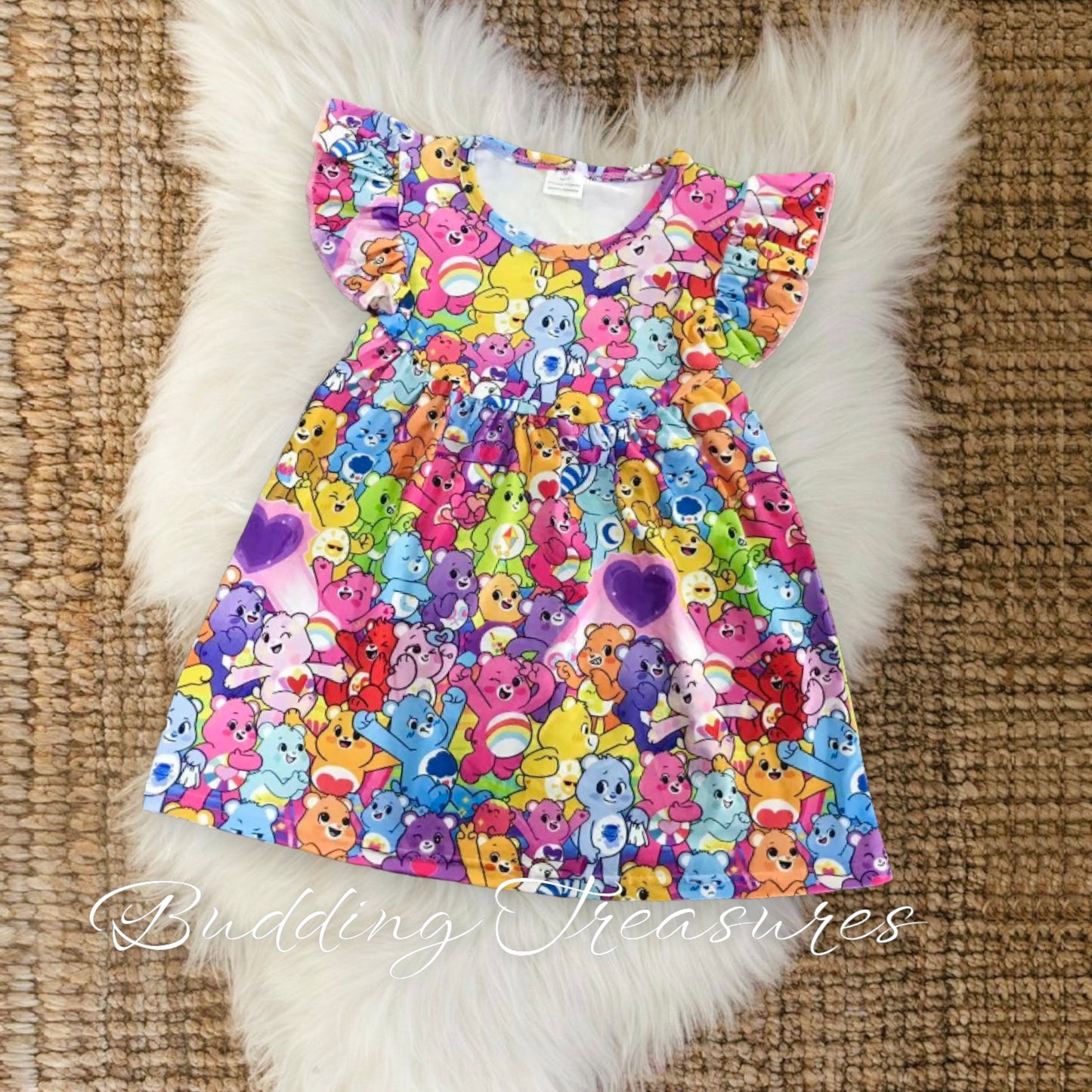 Rainbow care bears pearl dress