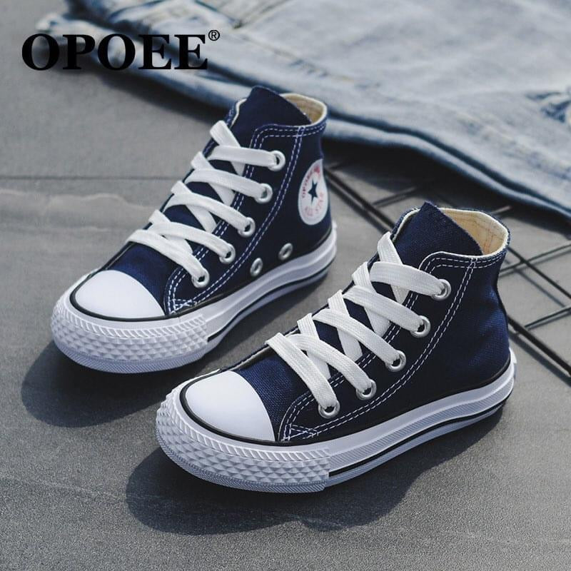 PRE-ORDER Kid’s High Rise Colored Canvas Shoes #1-(3/1)