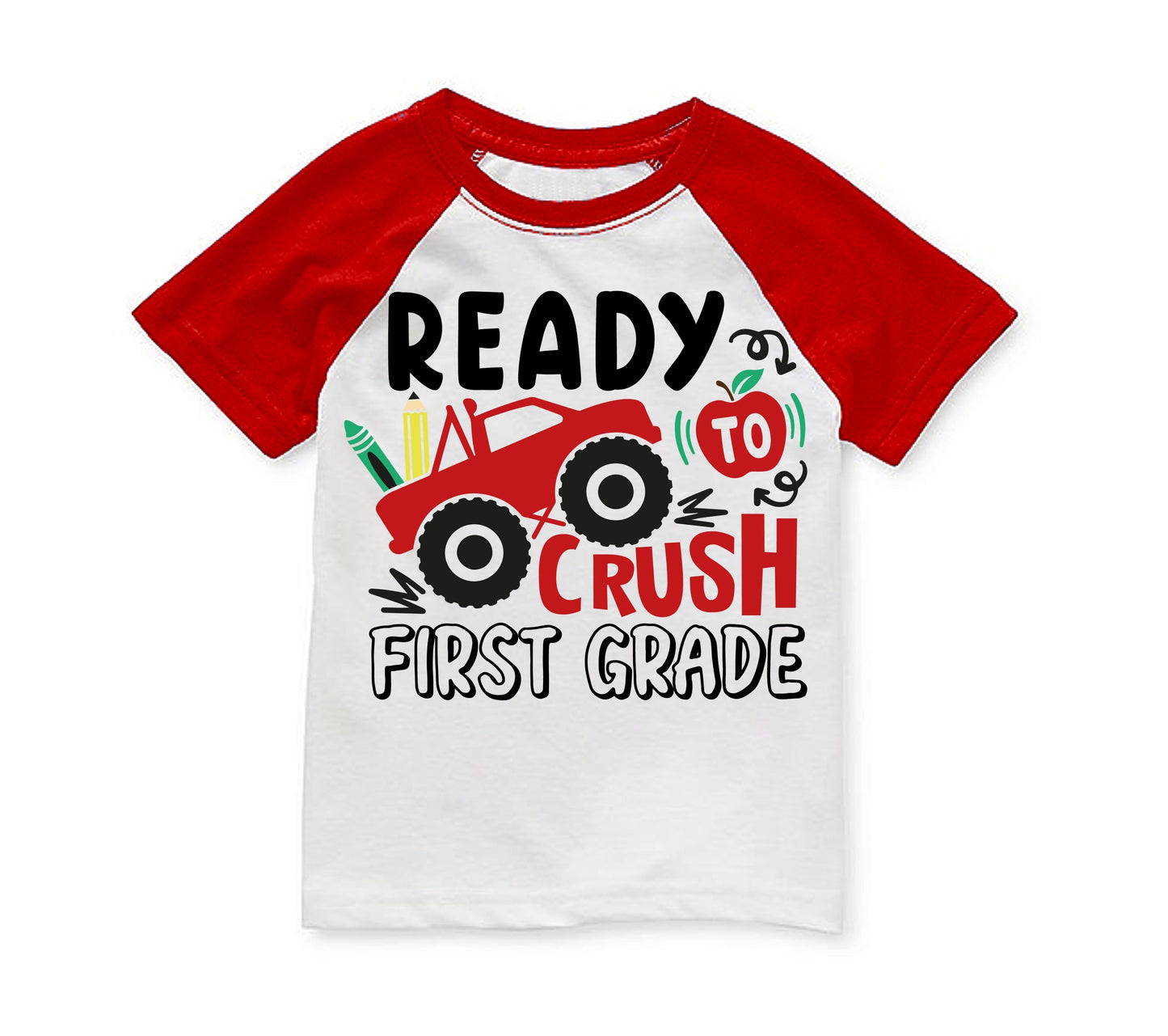 PRE-ORDER Back To School Raglans #2-(5/29)